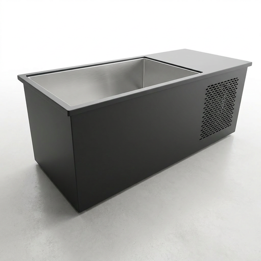PolarEdge Monolith X Integrated Cold Plunge — Studio Shot