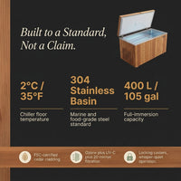 TimberChill Glacier Pro Cedar Cold Plunge — Results & Stats