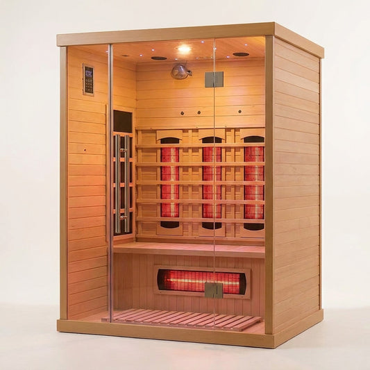 Solvana RadiantCore Infrared Sauna Cabin — Studio Shot
