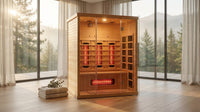 Solvana RadiantCore Infrared Sauna Cabin — Lifestyle
