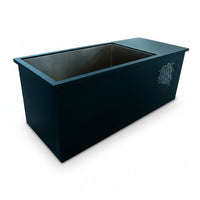 Cold Plunge Tub Designed for Home Wellness, 316L Stainless Steel Basin, Integrated Side Chiller, Rapid Cooling