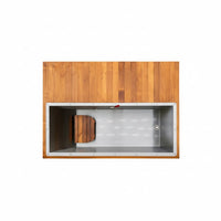 Cedar Cold Plunge Engineered for Daily Recovery, 304 Stainless Basin, Furniture Grade Cabinet, Multi-Stage Filtration